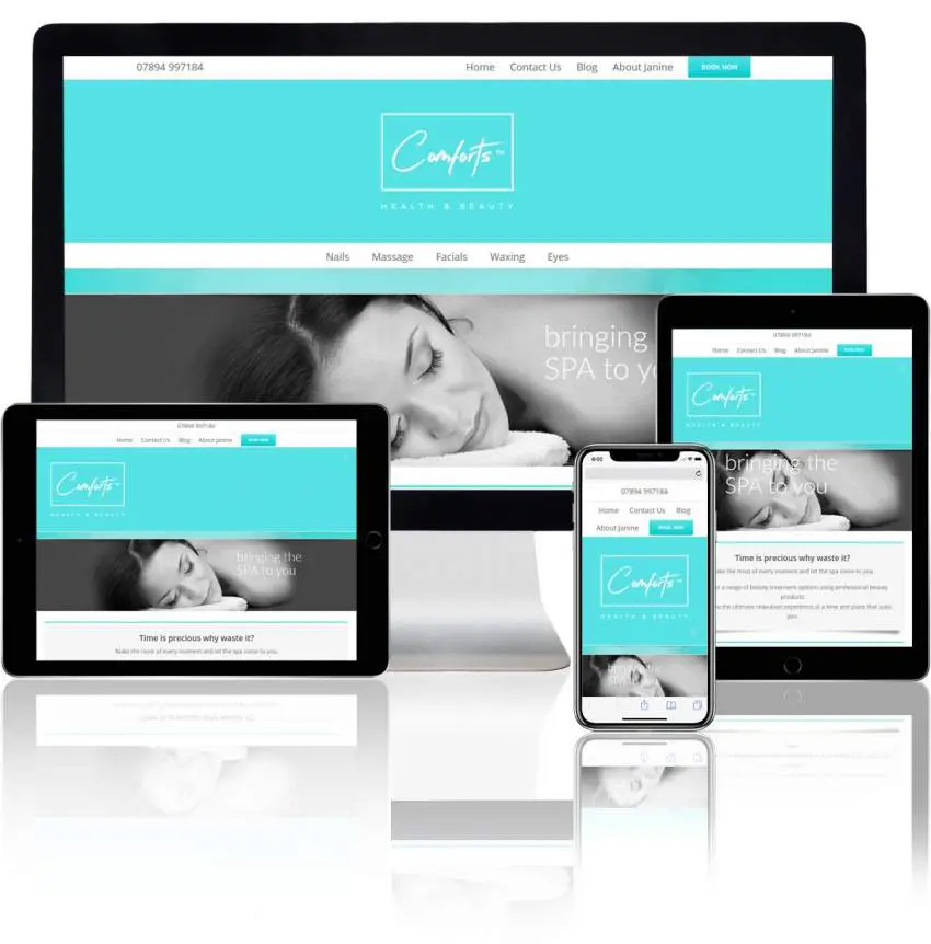 Beauty WordPress Website Design