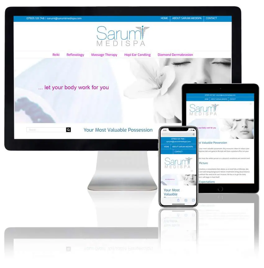 Wellness Web Design